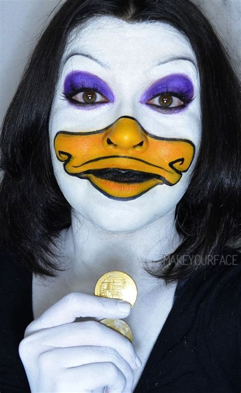 donald duck face paint